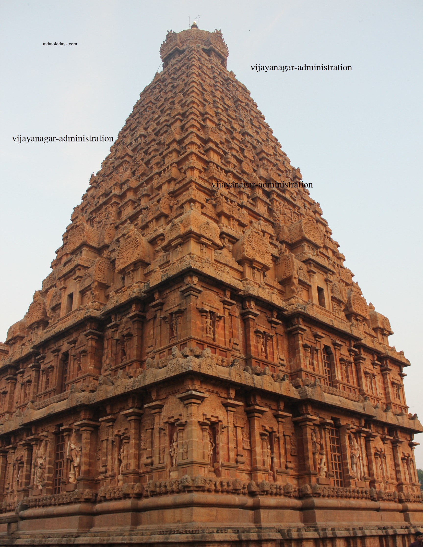 Administrative Chart Of The Vijayanagara Rulers