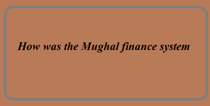 mughal empire econo